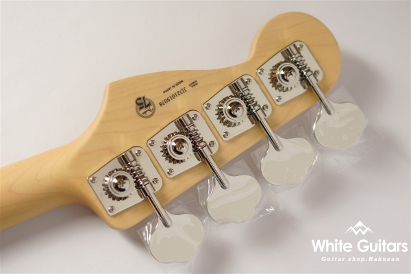 2021 Collection Made in Japan Hybrid II Jazz Bass - Indigo Trans